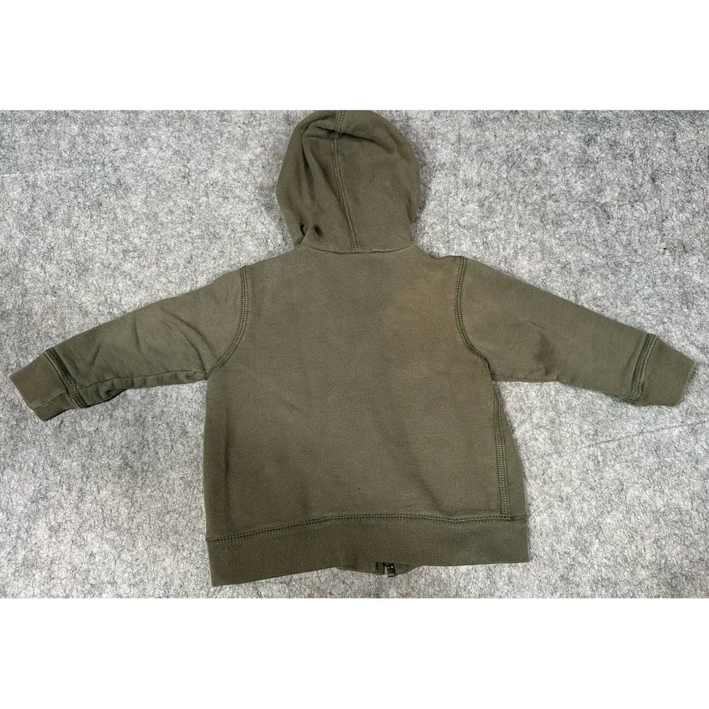 Diesel Baby Zip Up Hoodie Green Size 12M